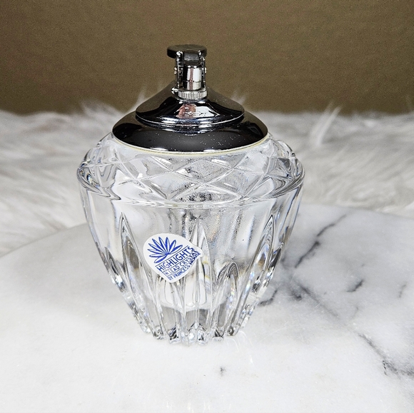 Vintage Princess House Highlights in Lead Crystal Table Lighter Made in Japan - Picture 4 of 9